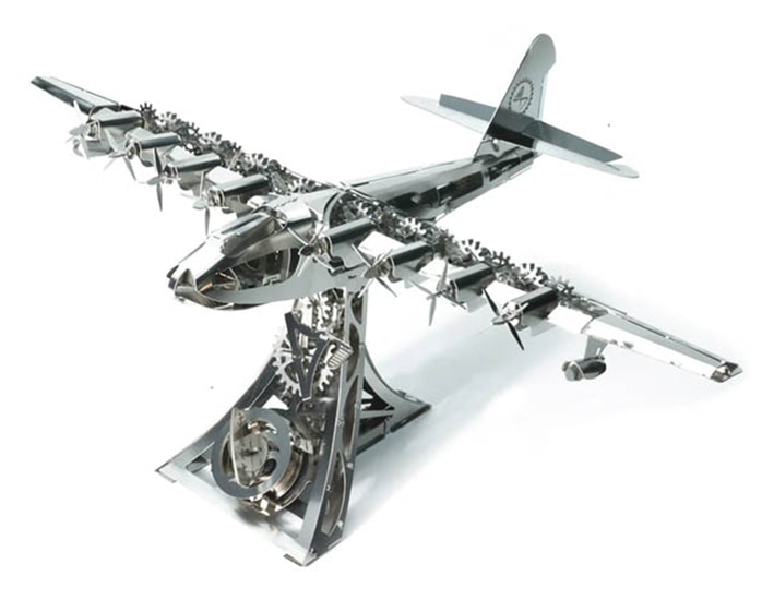 Metalen modelbouw Heavently Hercules vliegtuig cadeau