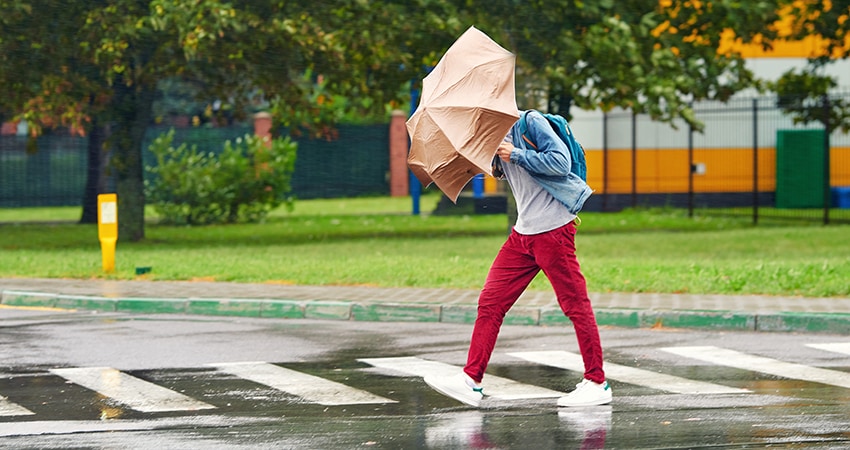 Nooit meer doorweekt! 15 gadgets om droog op je werk te komen