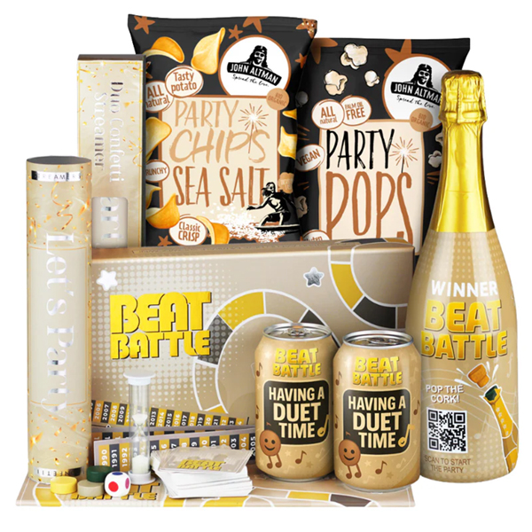 Beat battle cadeaupakket als cadeau voor opa & oma, tante & oom